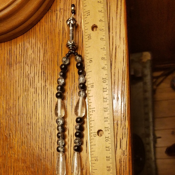 Handmade vial pendant necklace - Picture 5 of 6